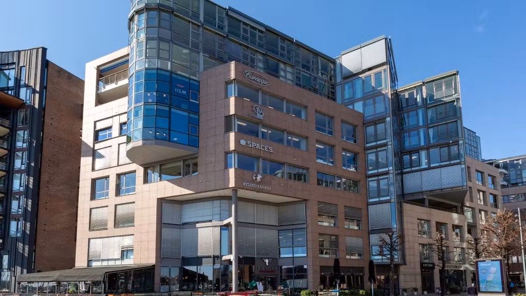 Kontor for 6-9 ansatte på Aker Brygge